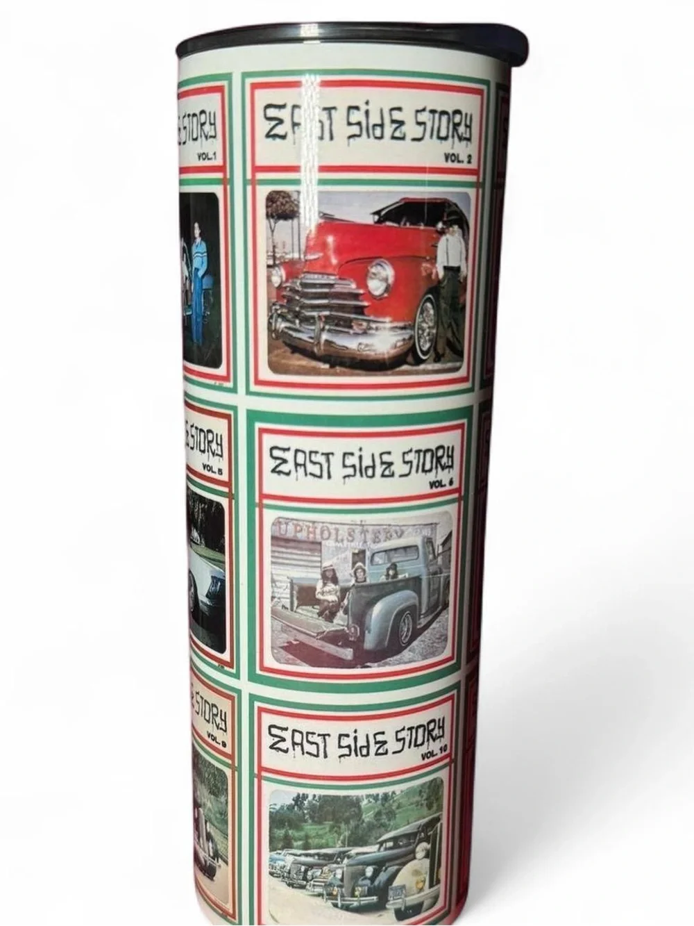 East Side Story Tumbler with Lid • Brand New • No Straw
